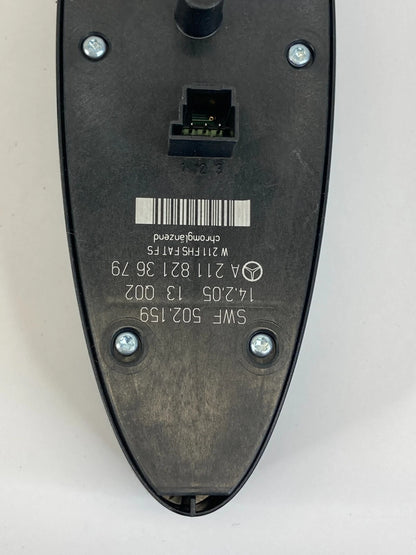 2005-2011 MERCEDES-BENZ CLS500 LEFT DOOR MASTER POWER WINDOW SWITCH A2118213679