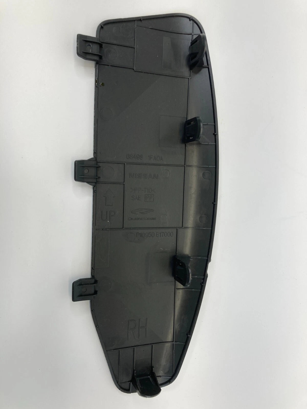 2009-2014 NISSAN CUBE RIGHT SIDE DASH MASK COVER TRIM PANEL 68498-1FA0A OEM