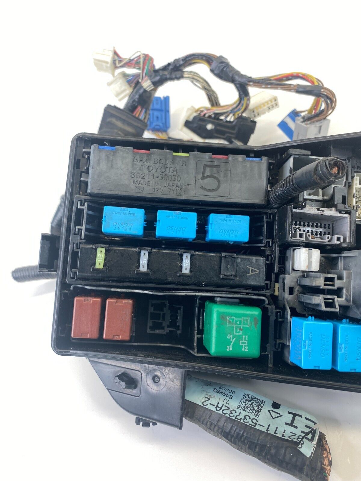 2008 Lexus IS250 SEDAN 2.5L V6 24V Underhood Fuse Relay Junction Box Assy OEM