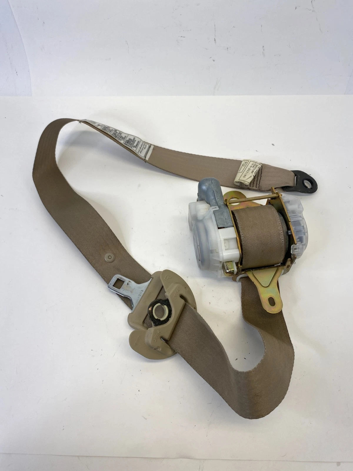 2002 2003 02 03 LEXUS ES300 FRONT RIGHT PASSENGER SIDE SEAT BELT RETRACTOR BEIGE