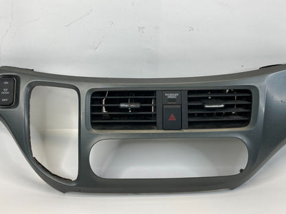 2005-2007 Honda Odyssey Dash Climate Control Trim Bezel W/ Air Vent & Switchs