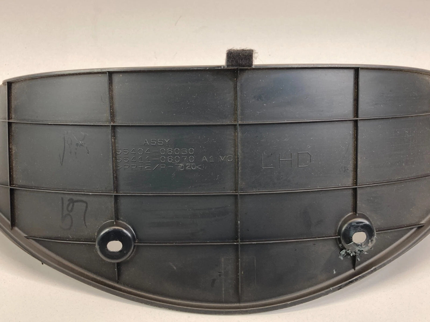 07-11 TOYOTA CAMRY SPEEDOMETER INSTRUMENT CLUSTER DASH BEZEL TRIM 55404-06030