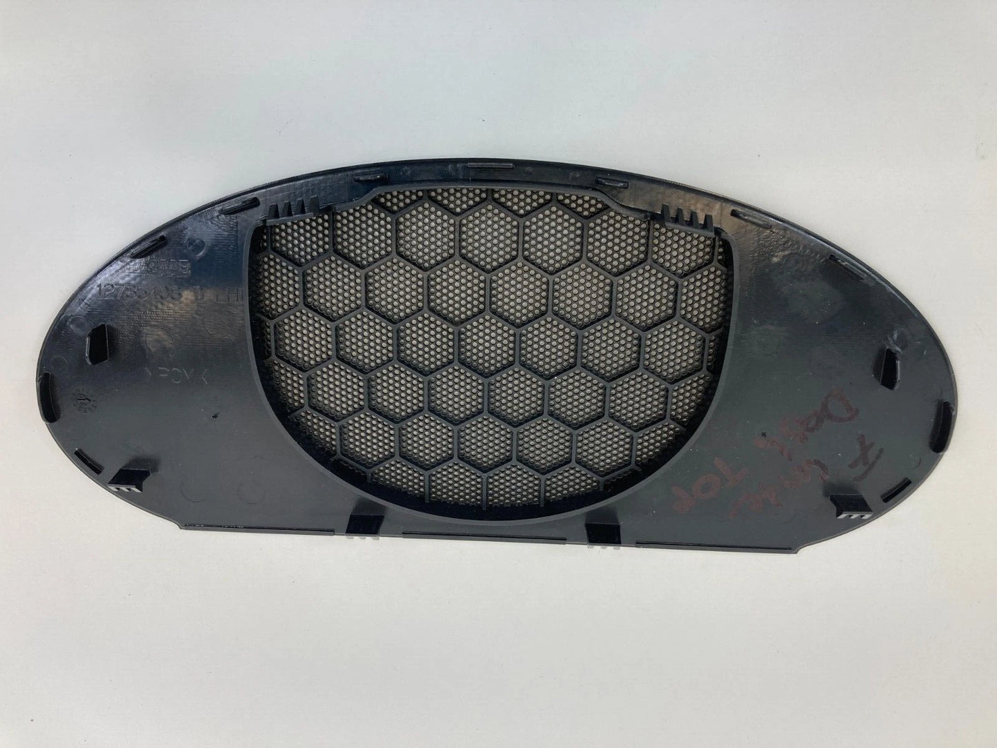 03-06 SAAB 9-3 SEDAN FRONT CENTER DASH SPEAKER GRILLE COVER TRIM 12785408 OEM
