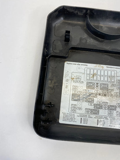 2000 GMC YUKON 5.3L 16V A/T ENGINE FUSE RELAY BOX COVER CAP LID 15770210 OEM