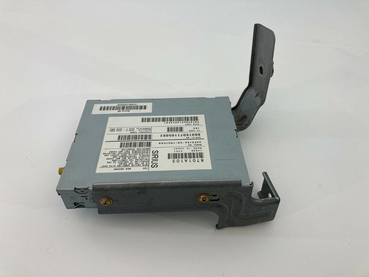 2007 MITSUBISHI OUTLANDER RADIO RECEIVER SATELLITE CONTROL MODULE 8701A103 OEM