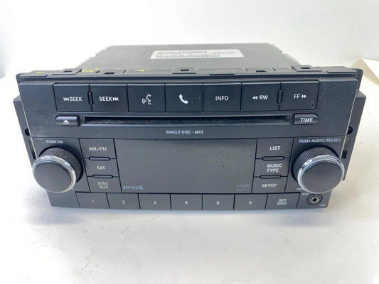 2011 DODGE CALIBER RADIO AUDIO RECEIVER UNIT CD MP3 AUX OEM FACTORY 05091226AD