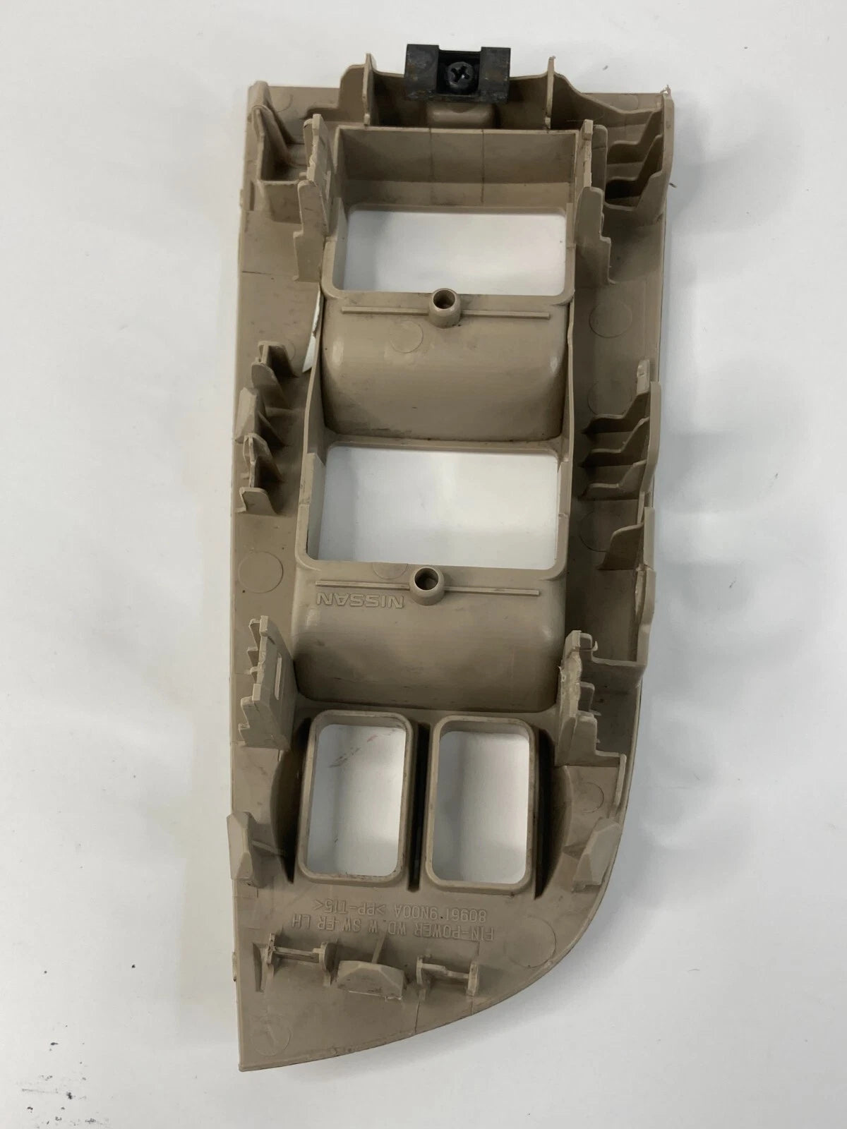 09-14 NISSAN MAXIMA LEFT DRIVER DOOR MASTER WINDOW SWITCH BEZEL 80961-9N00A TAN