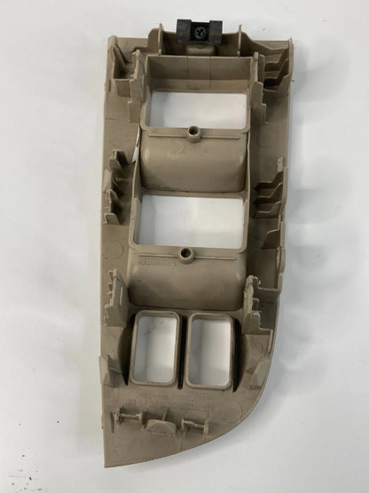 09-14 NISSAN MAXIMA LEFT DRIVER DOOR MASTER WINDOW SWITCH BEZEL 80961-9N00A TAN