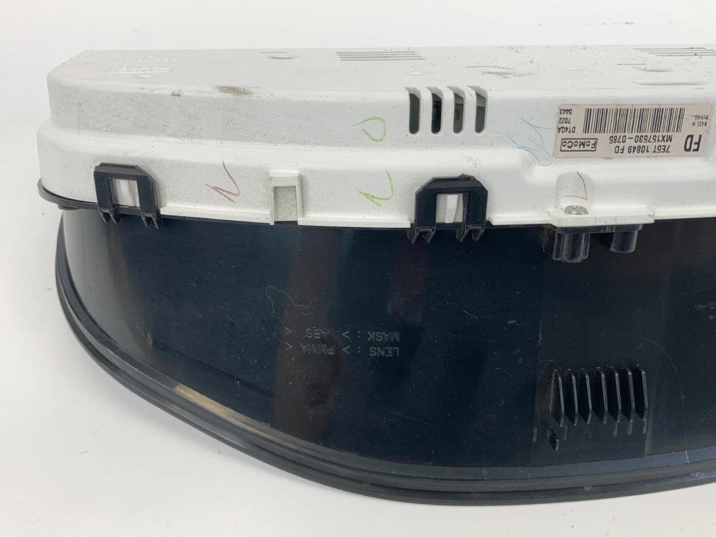 07 MERCURY MILAN DASH INSTRUMENT CLUSTER SPEEDOMETER GAUGES UNK MILES 7E5T10849F