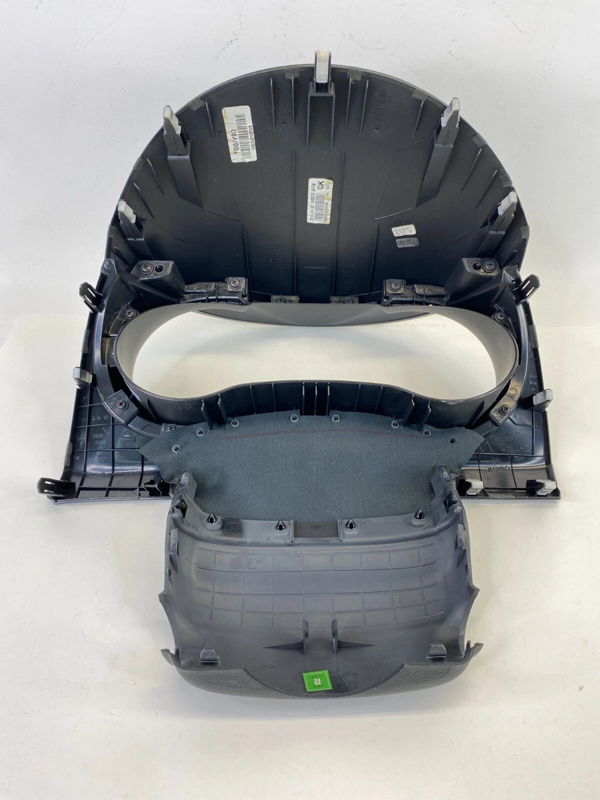 2014-2016 KIA FORTE DASH CLUSTER BEZEL W/ UPPER COLUMN COVER TRIM 84830-A7060