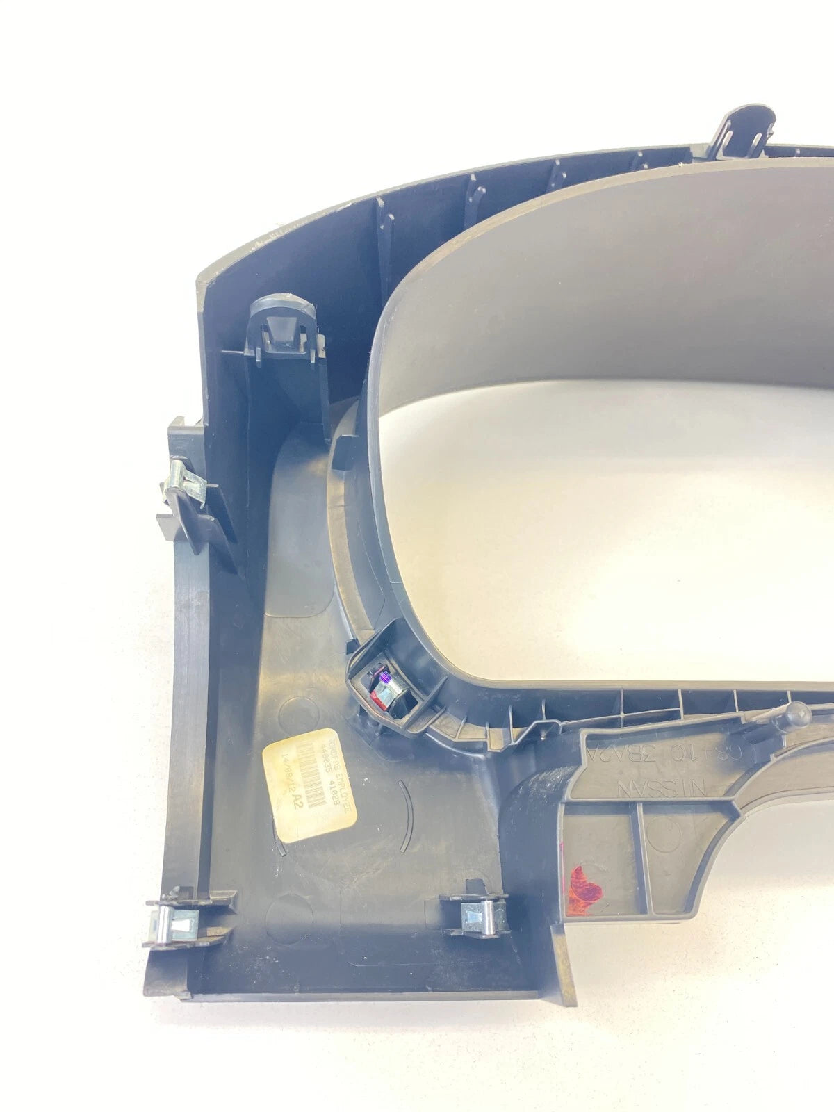 2012-2019 NISSAN VERSA SPEEDOMETER INSTRUMENT CLUSTER DASH BEZEL TRIM 684P13BA2A