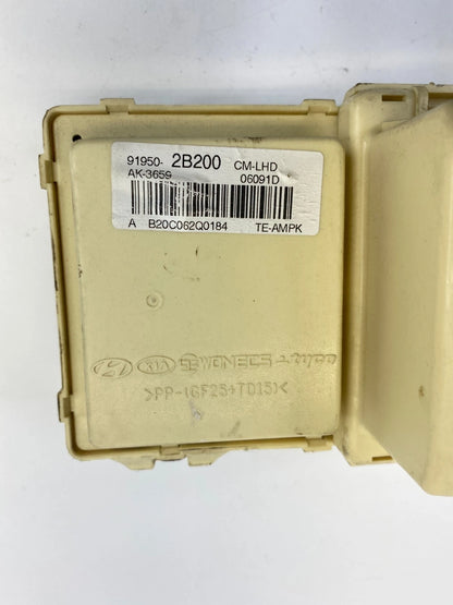 2007-2009 HYUNDAI SANTA FE 3.3L INTERIOR CABIN JUNCTION FUSE BOX 91950-2B200 OEM