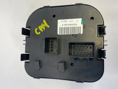 2003-2009 CHEVROLET TRAILBLAZER FRONT HEADLIGHT & INTERIOR DIMMER SWITCH ASSY