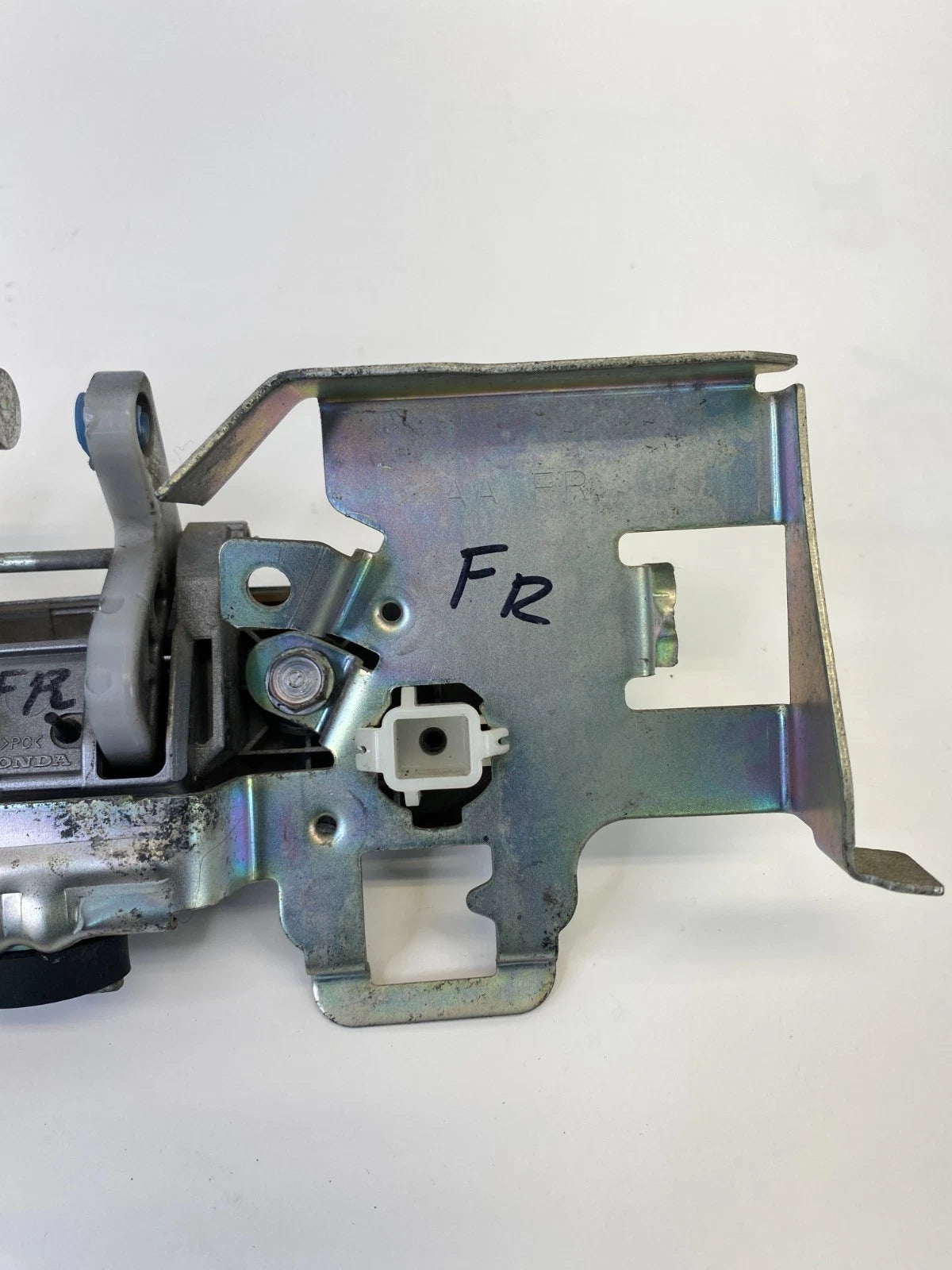 07 08 HONDA FIT SPORT FR RIGHT SIDE OUTER EXTERIOR DOOR HANDLE ASSY SILVER OEM