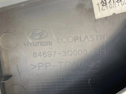 11-14 HYUNDAI SONATA CENTER CONSOLE RIGHT SIDE COVER TRIM MOLDING 84697-3Q000