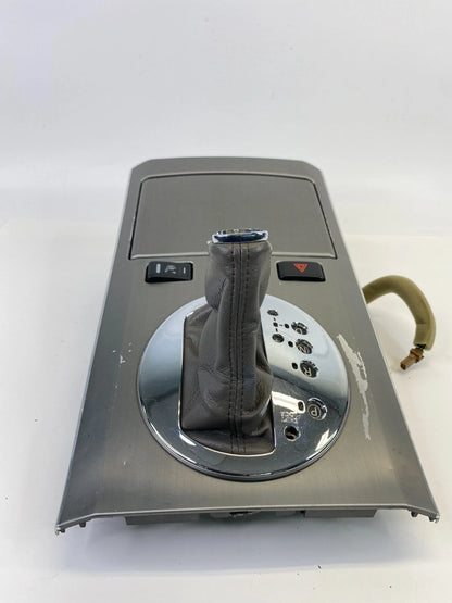 07 08 INFINITI FX35 CENTER CONSOLE SHIFTER BEZEL TRIM W/ STORAGE CUP HOLDER OEM