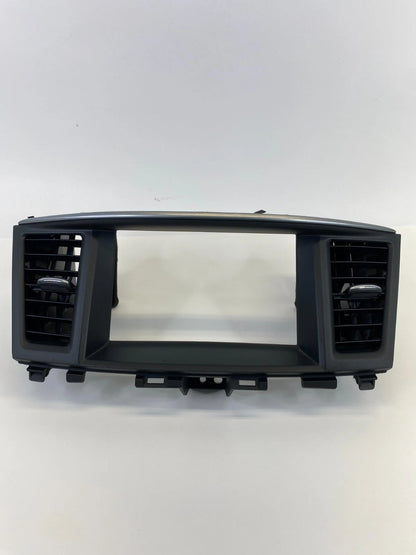 2013 INFINITI JX35 14-15 QX60 CENTER DASH RADIO BEZEL AIR VENT TRIM PANEL OEM