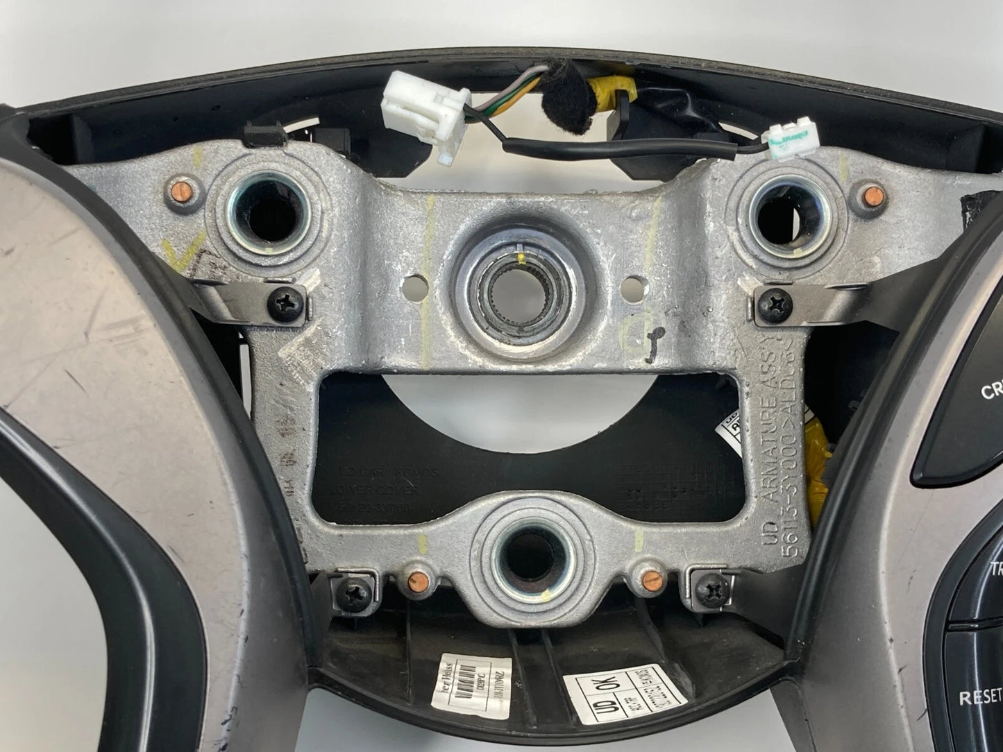 2011-2013 HYUNDAI ELANTRA STEERING WHEEL W/ CRUISE CONTROL 56110-3Y000RYZ OEM