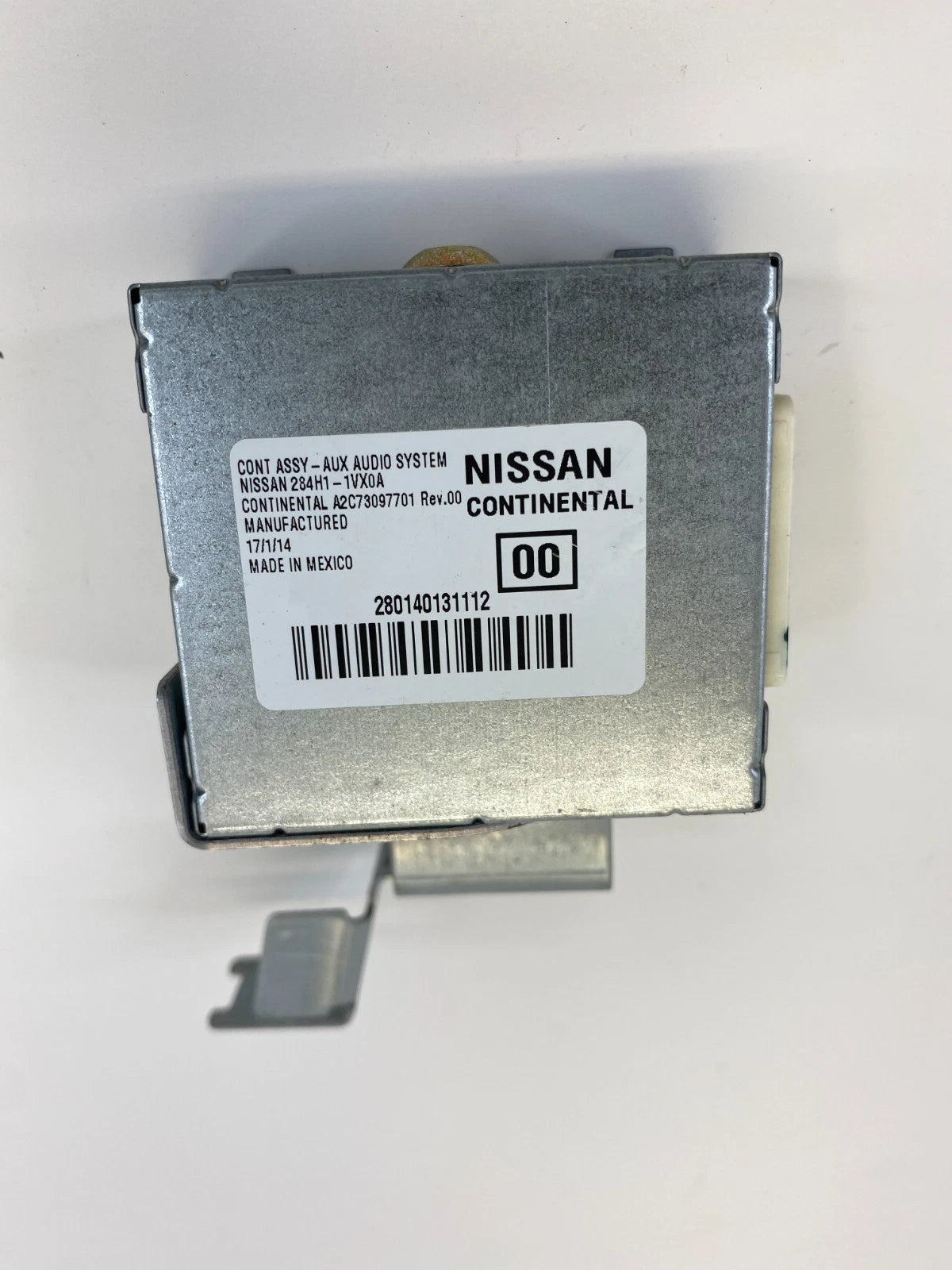 2014 2015 NISSAN ROGUE SELECT S USB AUX INTERFACE ADAPTER UNIT OEM 284H1-1VX0A