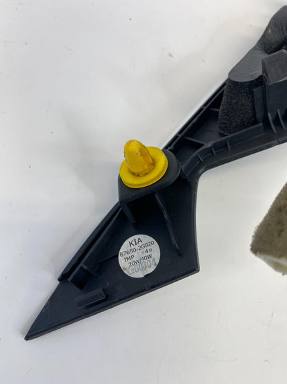 06-10 Kia Optima Front Left Side Tweeter Speaker Corner Cover Bezel 87650-2G020