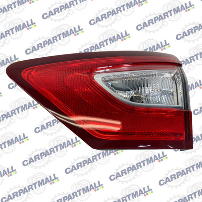 13-16 Ford Fusion Rear Right Side Tail Light Inner Taillight Lamp DS73-13A602-AF