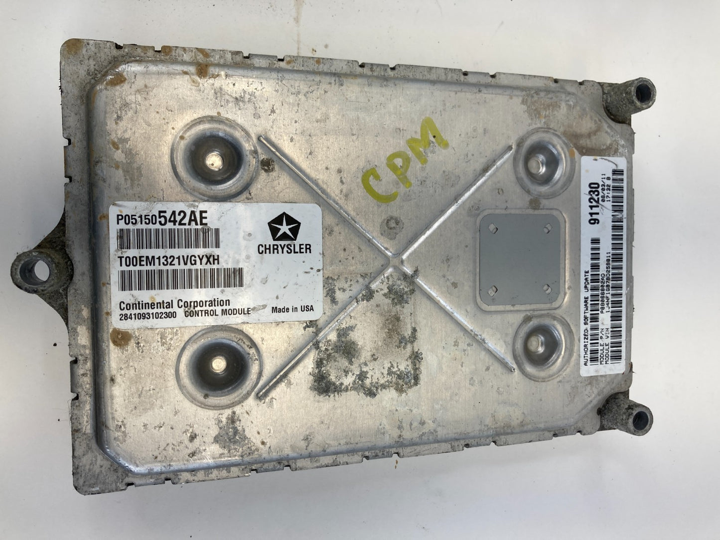 11 Jeep Patriot Engine 2.4L Computer Control Module Unit ECU ECM 05150542AE OEM