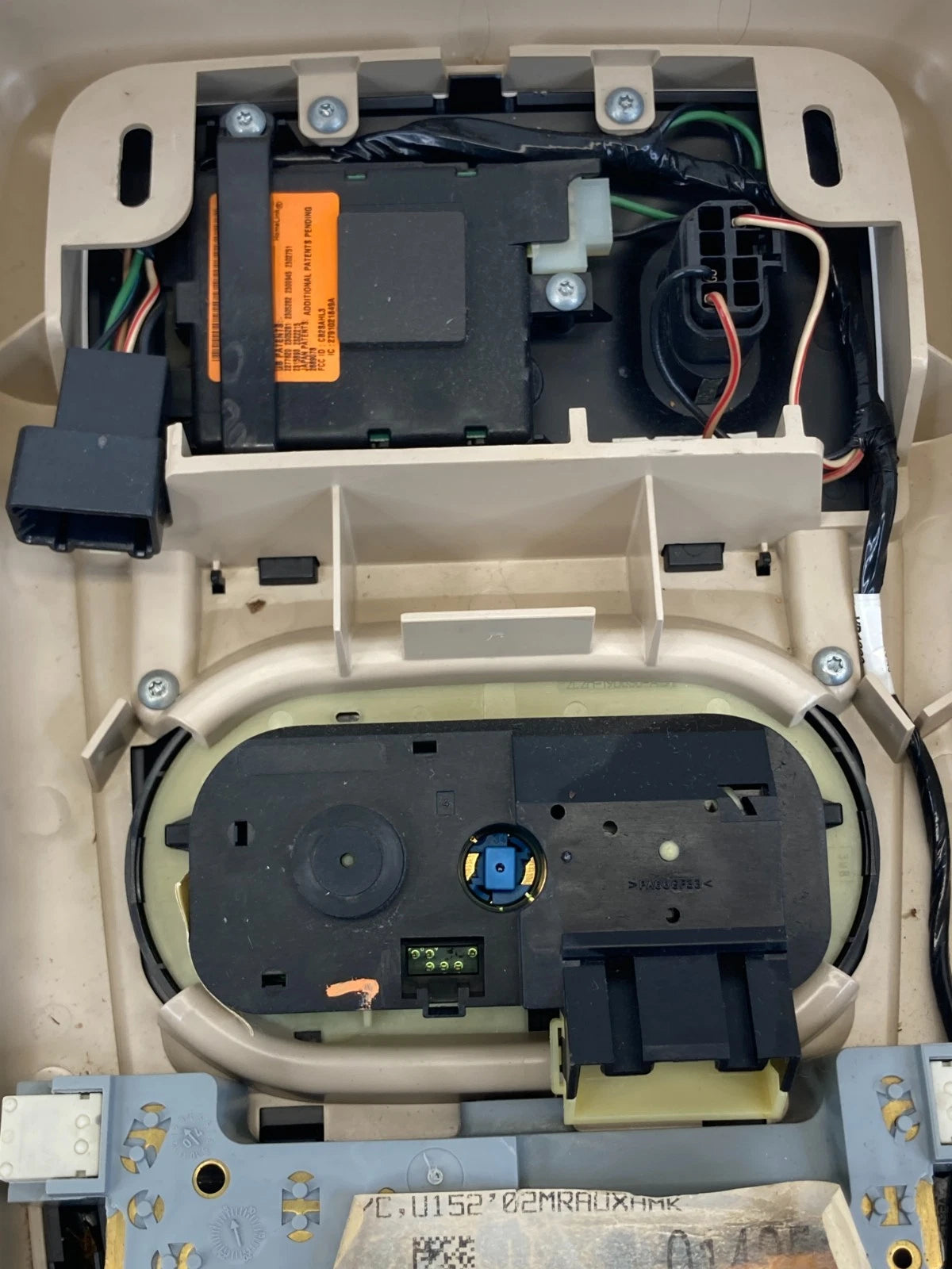 2002-2005 Ford Explorer Roof Overhead Console Dome Map Light w/ Climate Control