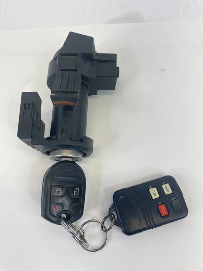 2014 FORD FLEX IGNITION 3.5L V6 A/T SWITCH LOCK CYLINDER W/ KEY BT4T-15607-AA