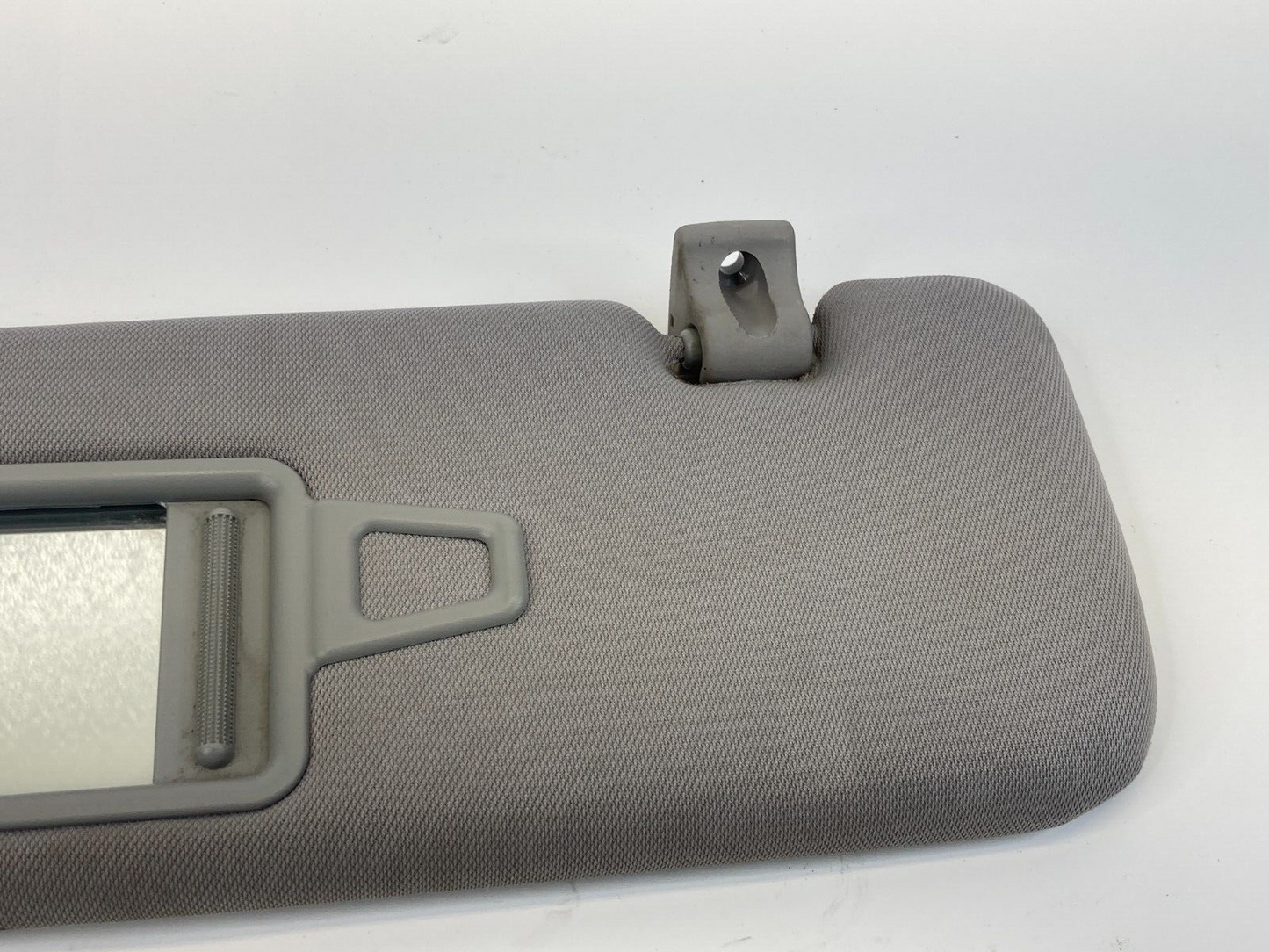2011-2014 Hyundai Sonata Left Driver Sunvisor Sun Visor Cloth Gray OEM