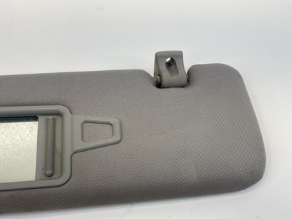 2011-2014 Hyundai Sonata Left Driver Sunvisor Sun Visor Cloth Gray OEM