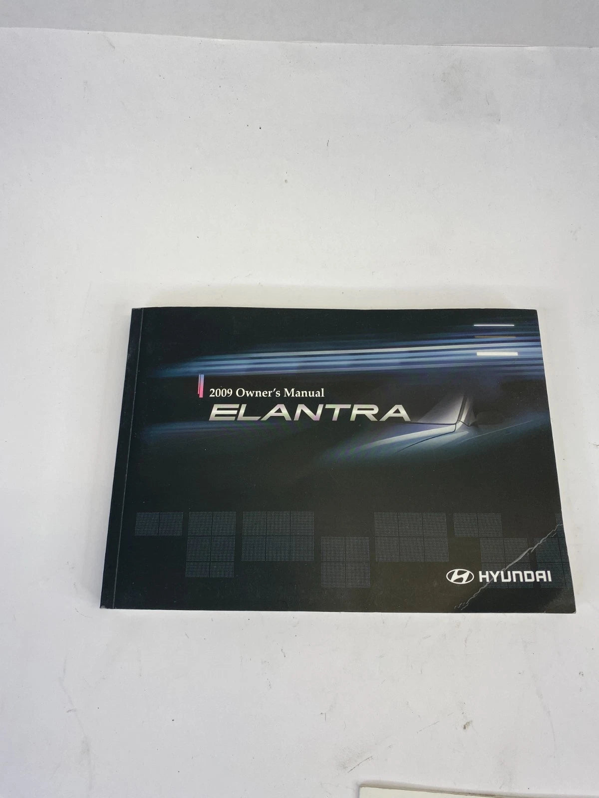 2009 HYUNDAI ELANTRA SEDAN OWNER'S MANUAL AND QUICK REFERENCE GUIDE OEM