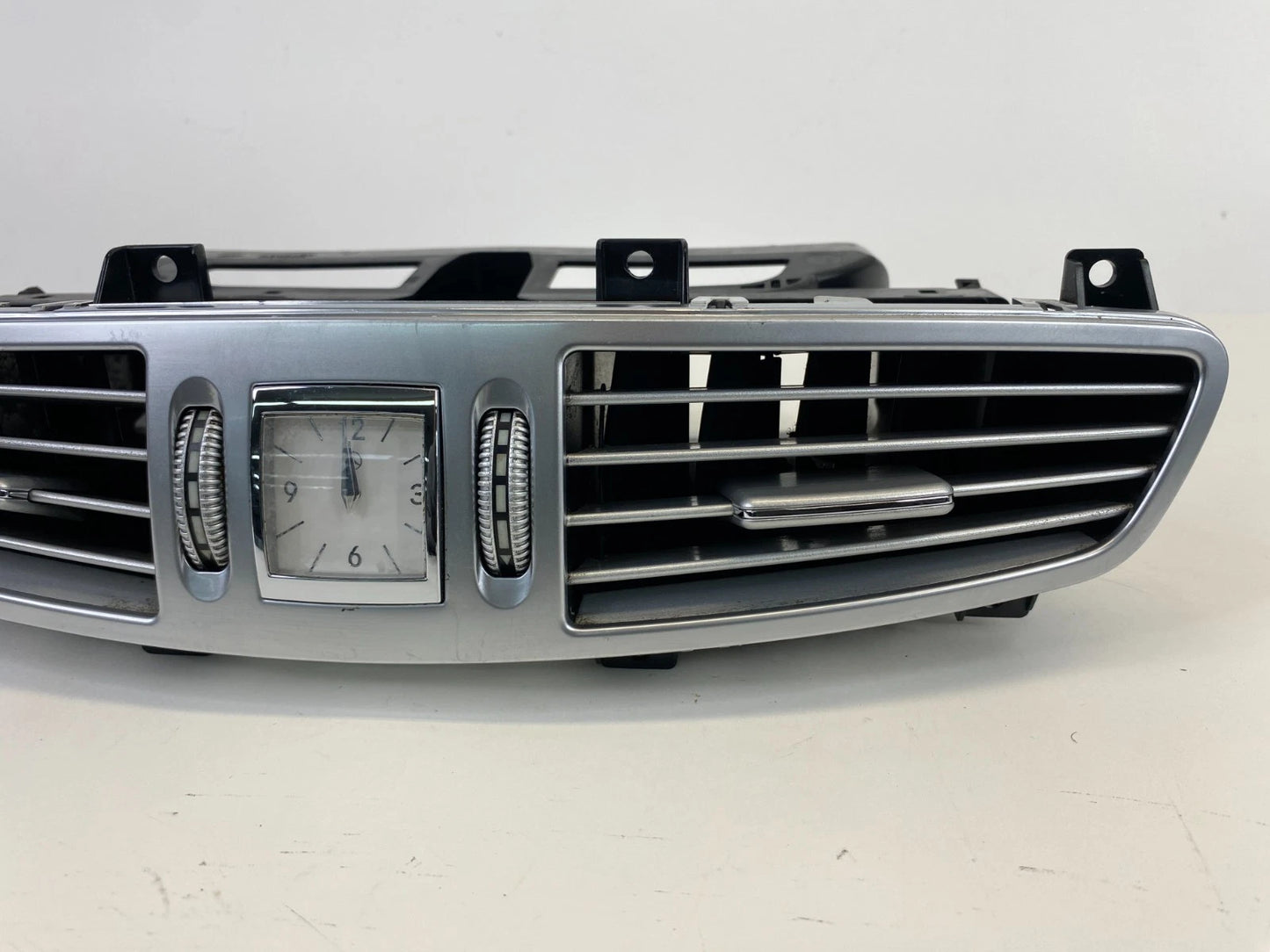 2007-2014 MERCEDES-BENZ CL550 CENTER DASH CLOCK W/ AC AIR VENT TRIM PANEL