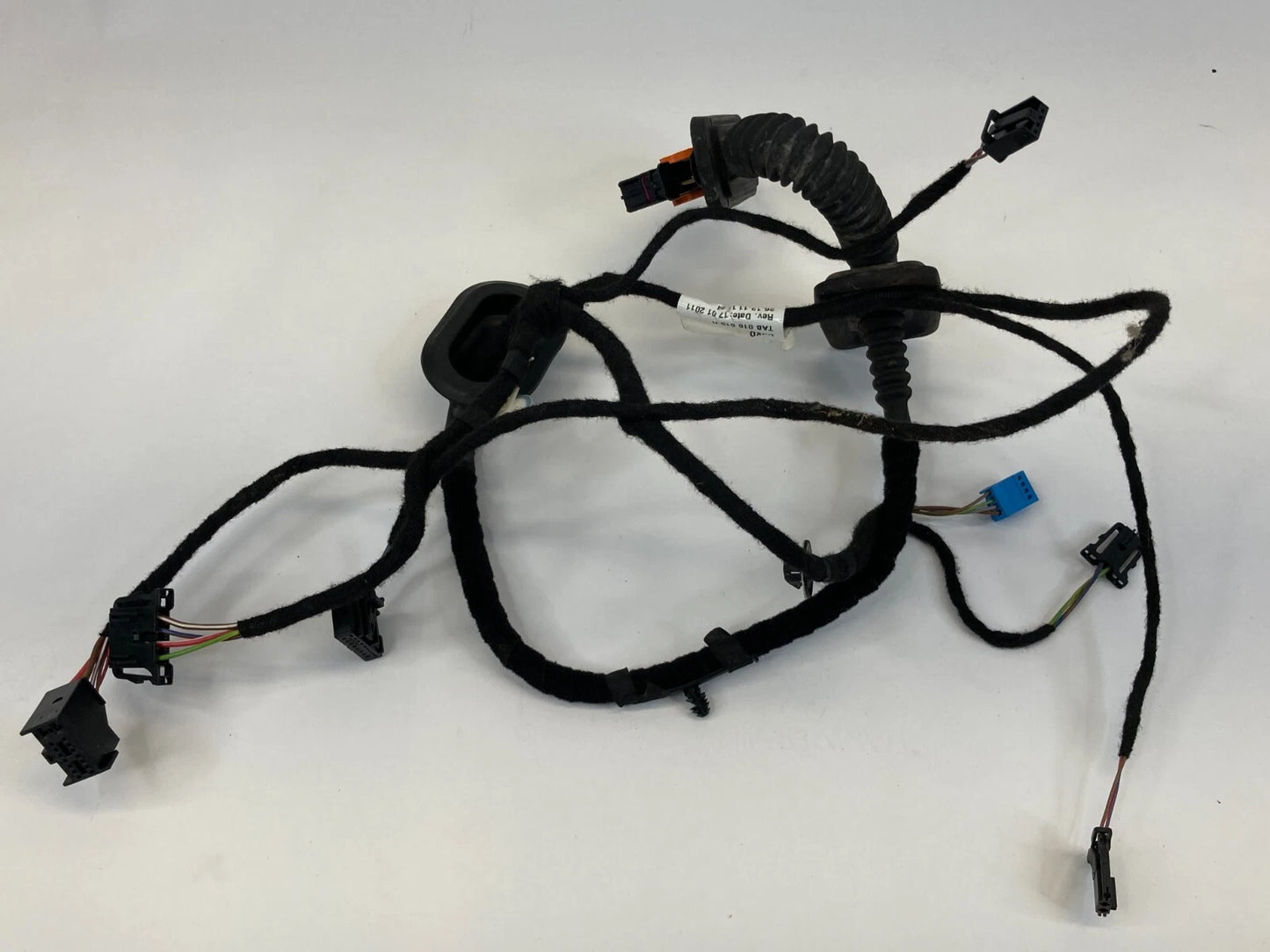 2012-2015 VW VOLKSWAGEN PASSAT REAR LEFT DOOR HARNESS WIRE WIRING 56197169G
