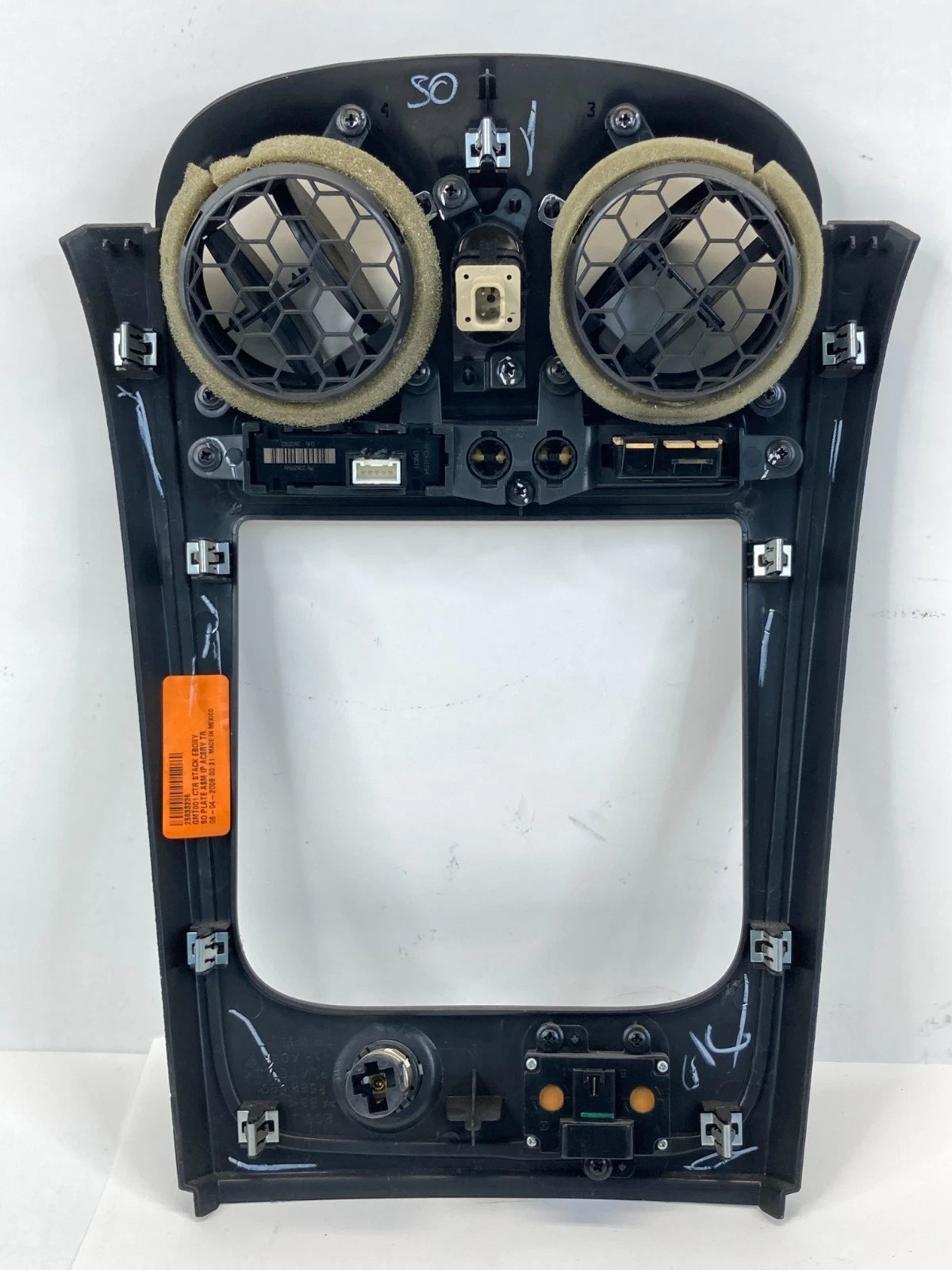 2008-2011 CHEVROLET HHR BEZEL DASH PANEL CENTER CONSOLE RADIO CLIMATE CONTROL