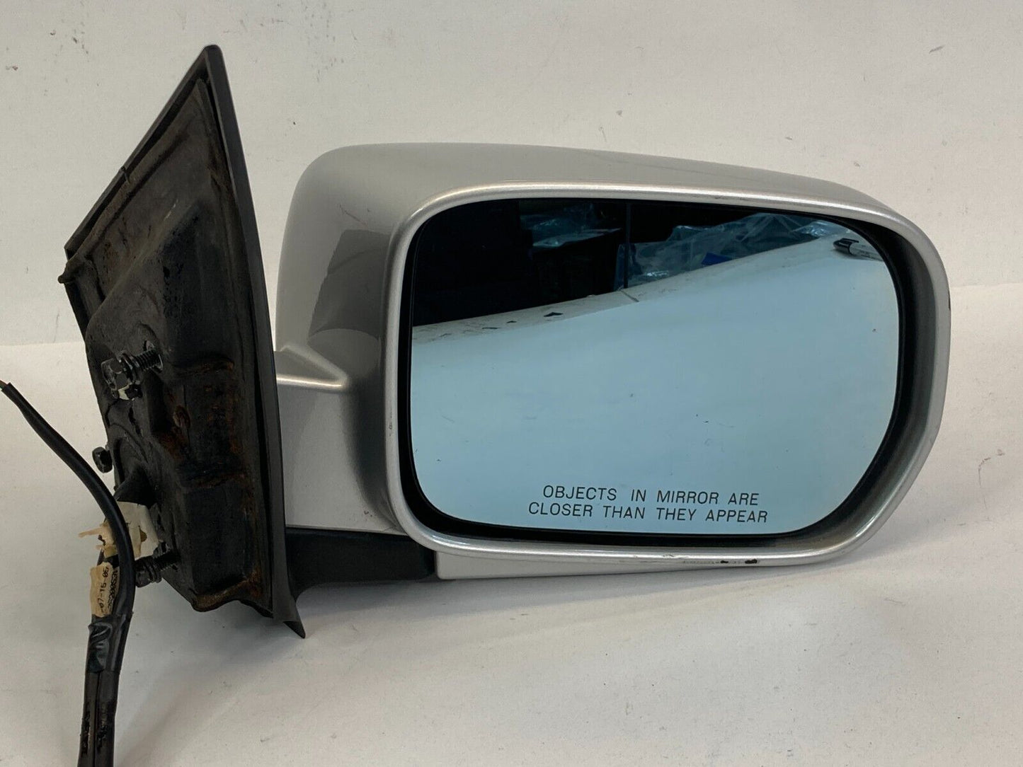 2001-2006 Acura DMX Right Passenger Side View Power Door Mirror Billet Silver