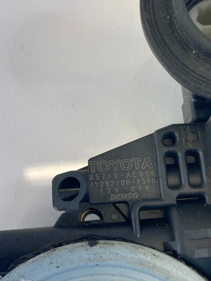 07-17 TOYOTA CAMRY COROLLA FRONT RIGHT PASSENGER POWER WINDOW MOTOR 85710-AE010