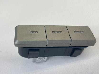 2007-2009 LINCOLN MKZ FRONT DASH INFOE SET UP RESET CONTROL SWITCH 6H6Y10D889ADW