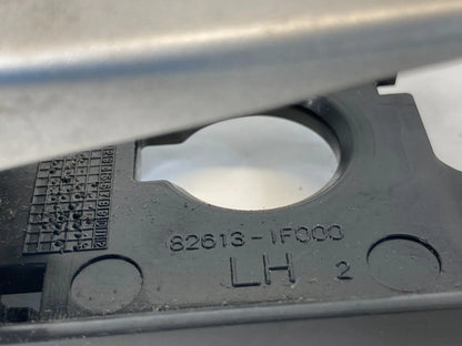 2005-2010 KIA SPORTAGE REAR LEFT DRIVER INNER DOOR HANDLE SILVER OEM 82613-1F000