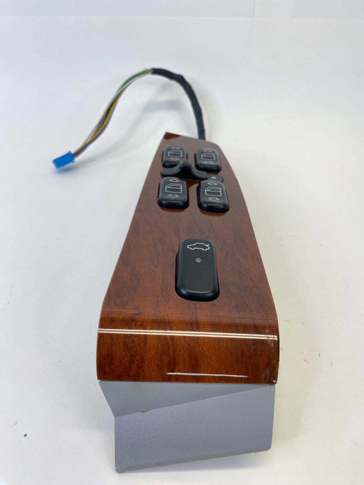 2000-2002 MERCEDES S430 DRIVER MASTER POWER WINDOW SWITCH WOOD BEZEL OEM
