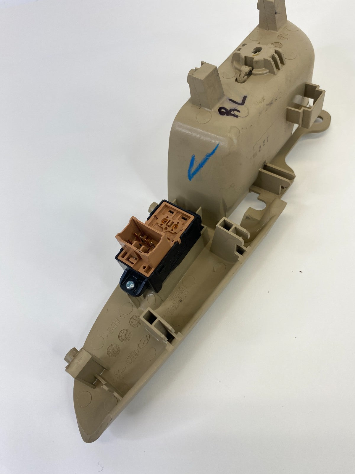 2008-2010 Hyundai Sonata Rear Left Door Power Window Control Switch w/ Bezel OEM