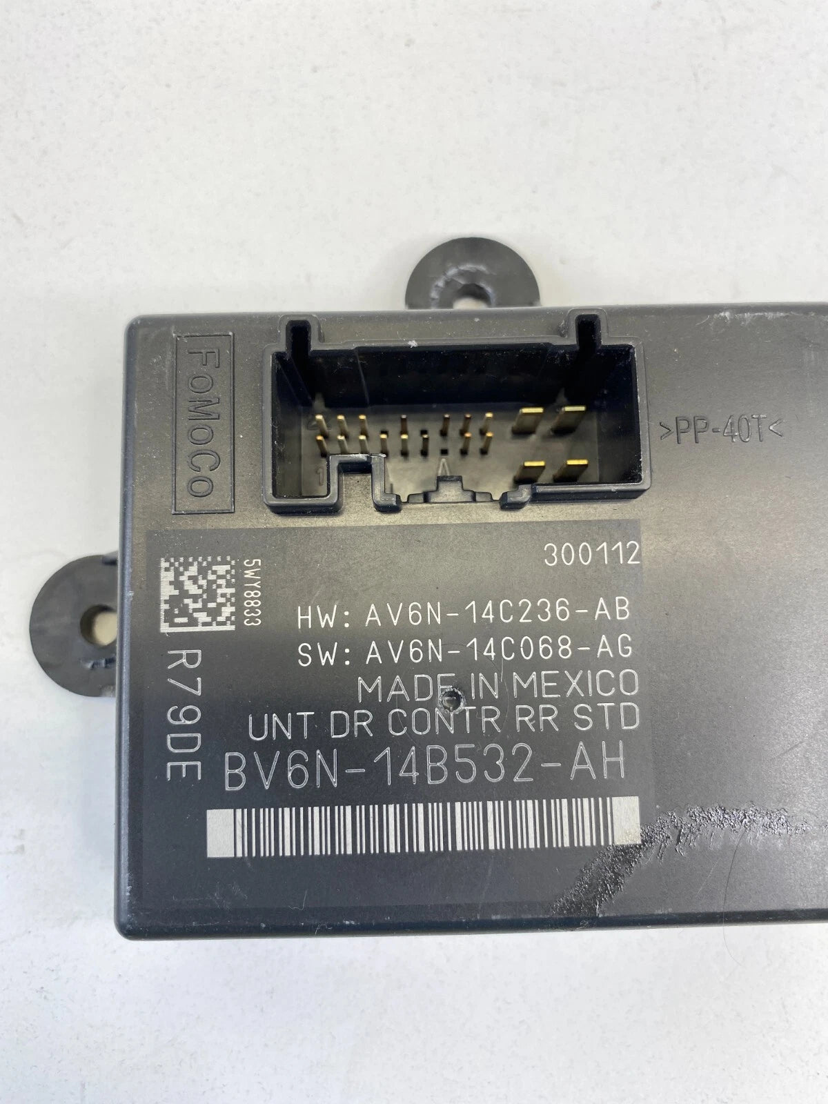 2012 2013 2014 FORD FOCUS REAR LEFT DOOR CONTROL MODULE UNIT BV6N-14B532-AH OEM