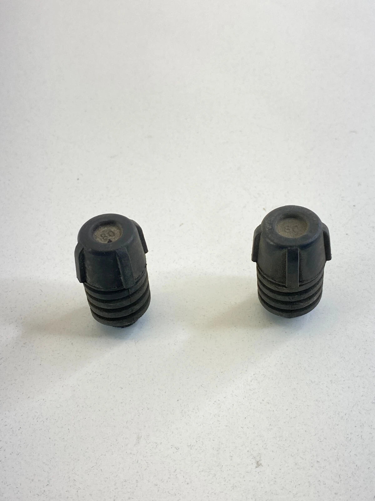 2002-2005 HONDA CIVIC FRONT HOOD ADJUSTMENT RUBBER BUMPER STOP SET PAIR OEM