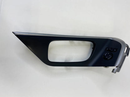 13-18 NISSAN ALTIMA FRONT LEFT SIDE DOOR INNER HANDLE BEZEL W/ MIRROR SWITCH