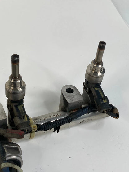 11-14 HYUNDAI SONATA 2.4L AT FUEL INJECTION RAIL LINE ASSEMBLY 35300-2G700 OEM