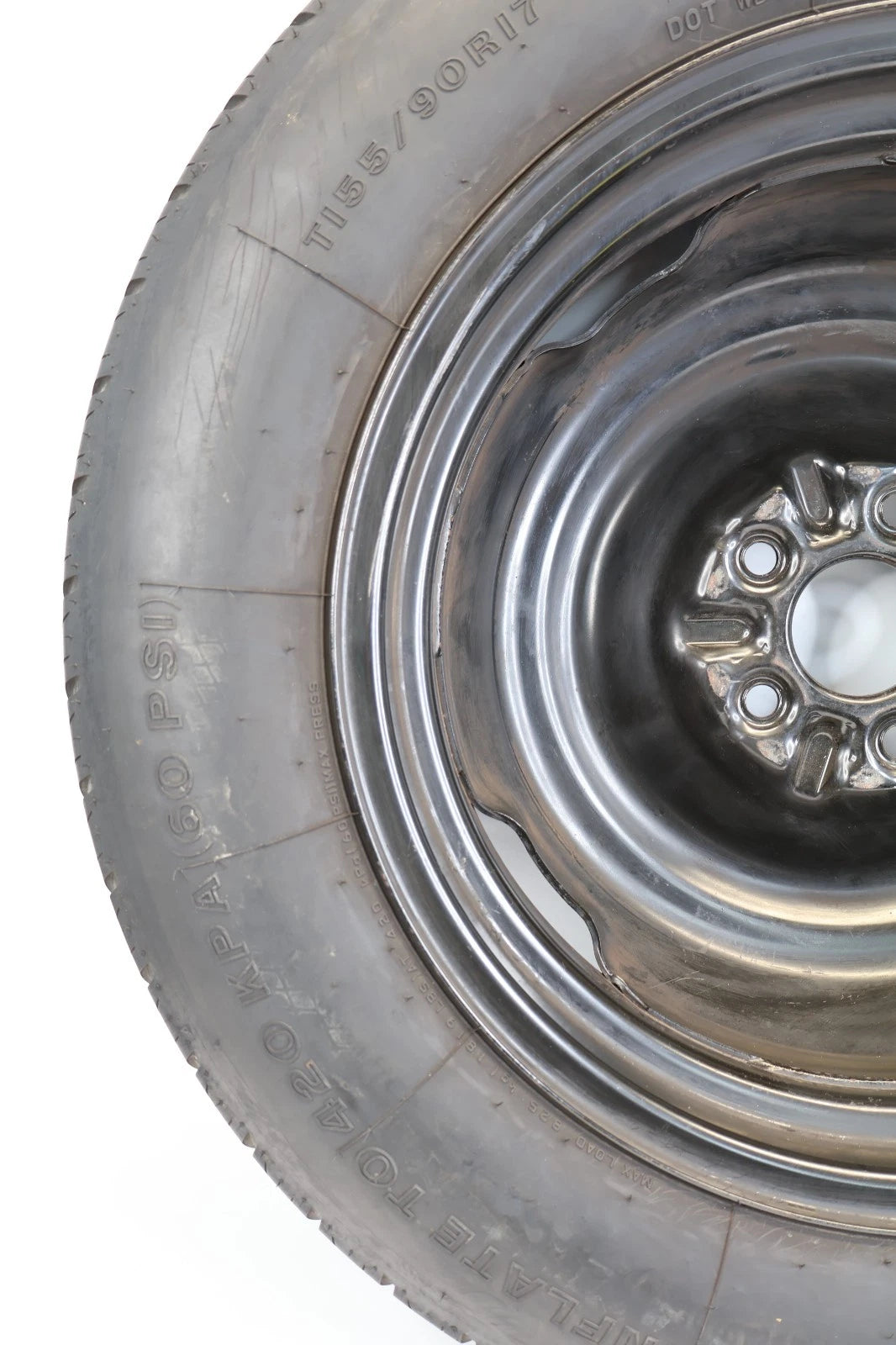 2007-2011 HONDA CR-V CRV SPARE TIRE WHEEL COMPAT DONUT T155/90R17 101M OEM