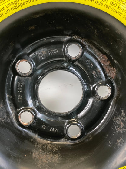 1998-2004 AUDI A6 QUATTRO 98-01 A4 QUATTRO SPARE TIRE COMPACT DONUT T125/80 R17