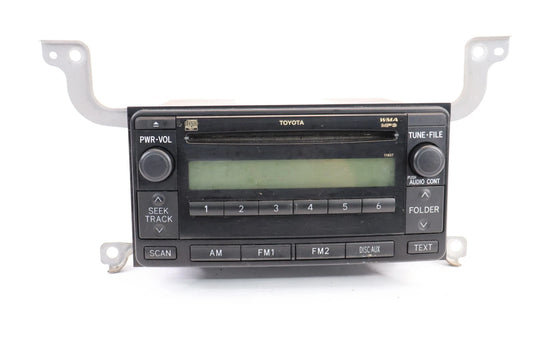 2007-2011 TOYOTA YARIS RADIO AUDIO AM FM CD PLAYER FRONT OEM FACTORY 86120-52490