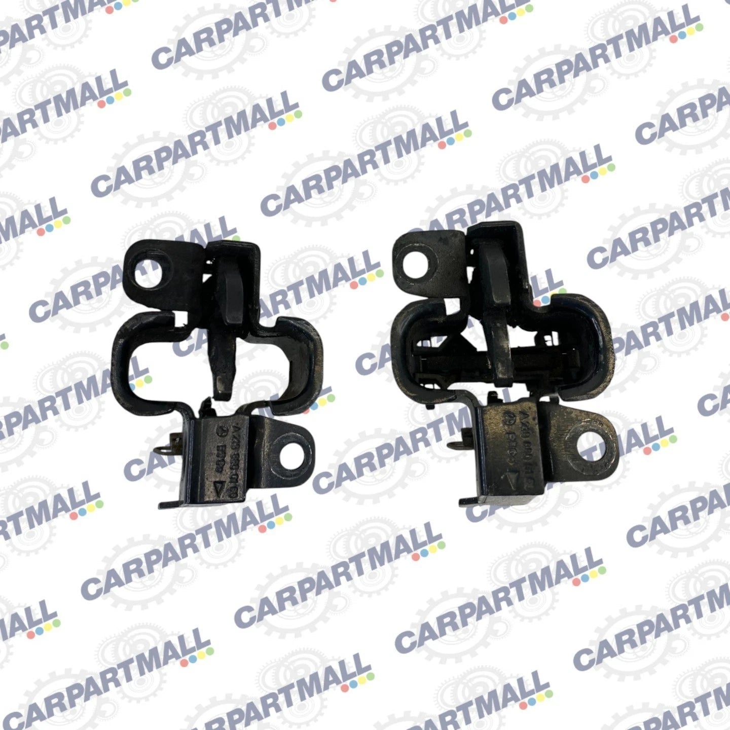 2006-2011 MERCEDES ML350 FRONT HOOD BONNET LOWER LATCH LOCK CATCH PAIR SET OEM