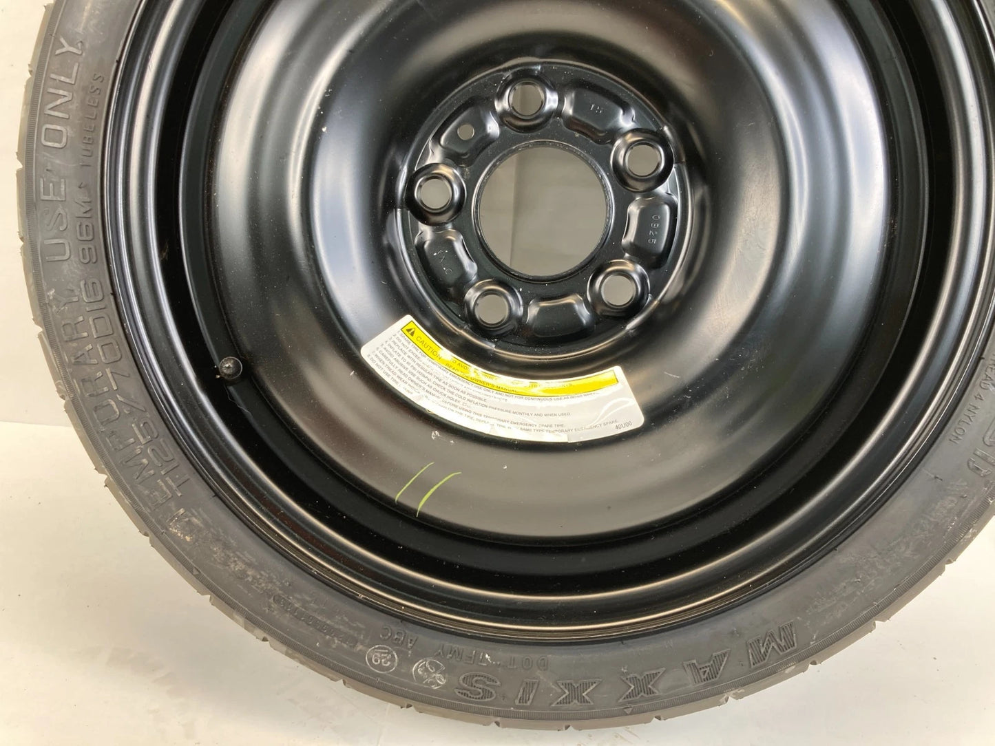 2013-2015 NISSAN SENTRA EMERGENCY SPARE TIRE WHEEL COMPACT DONUT T125/70D16 96M