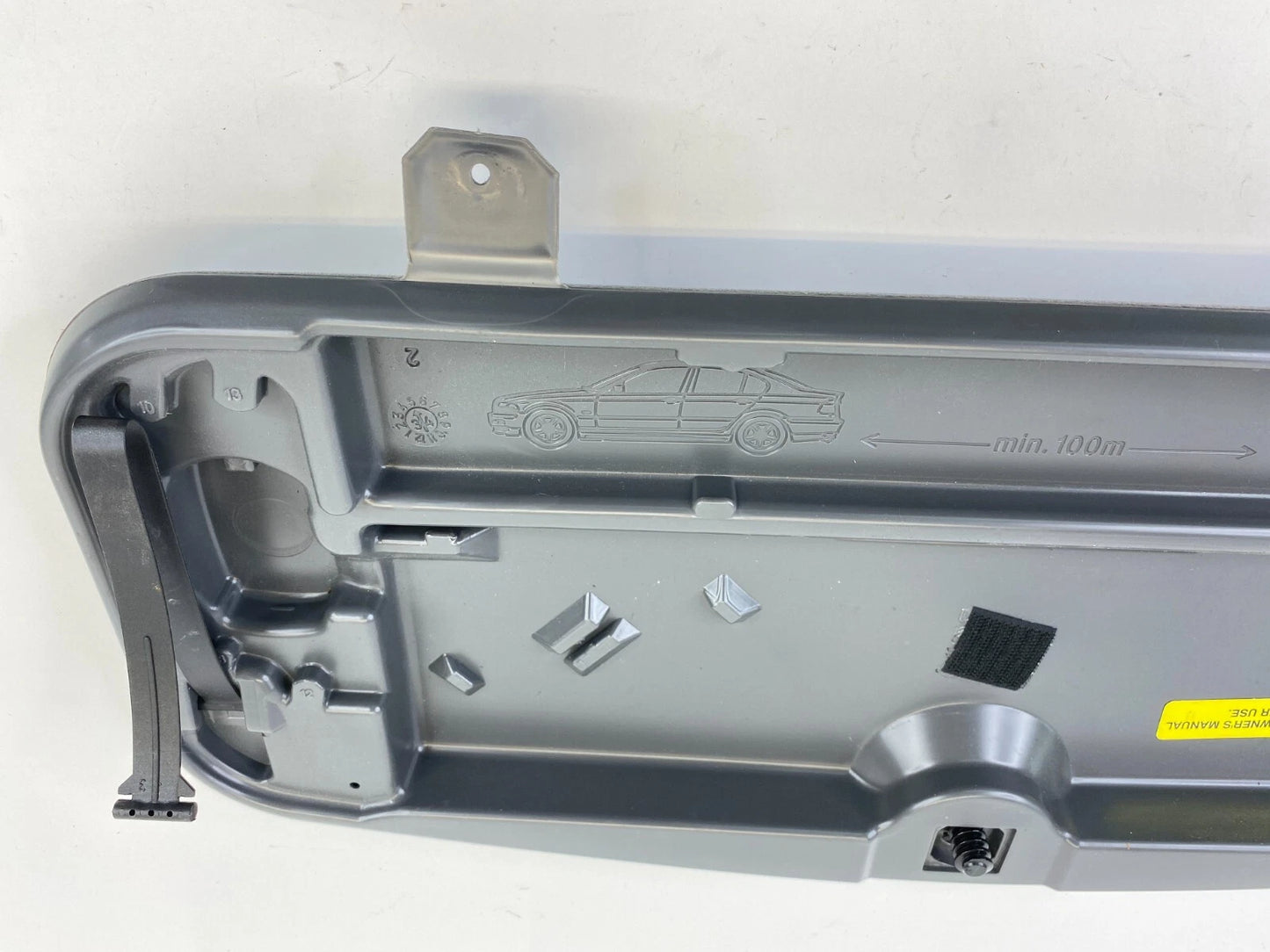 02-05 BMW 745I 745LI REAR TRUNK EMERGENCY FIRST AID KIT TOOL BOX 7111-675254 OEM